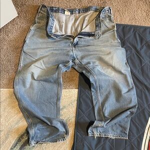 Men's Vintage Carhartt distressed blue jeans